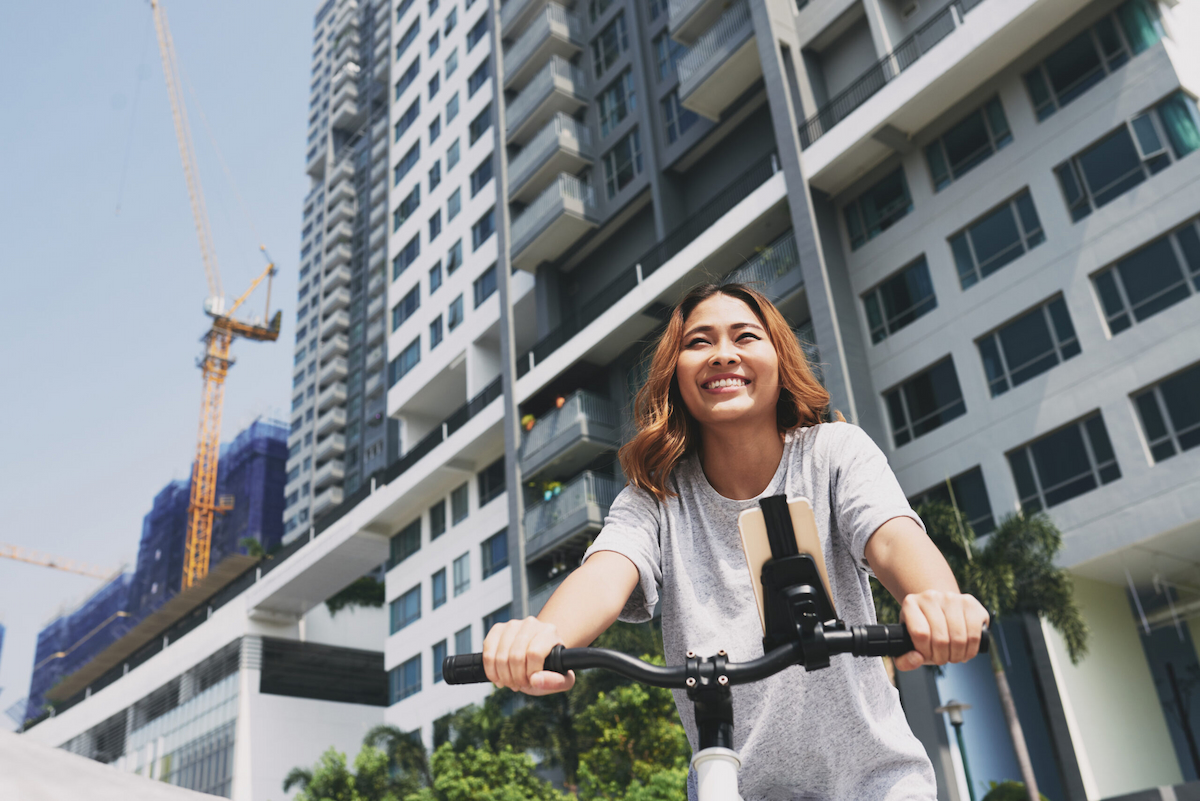 Cycling in the city